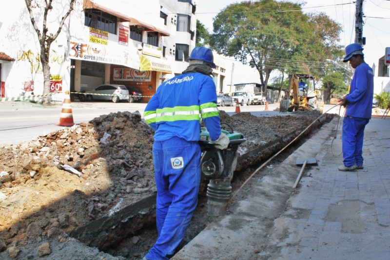 Serviço do SAAE altera tráfego na ponte Nossa Senhora do Rosário 