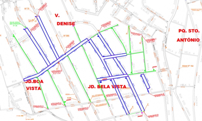 SAAE REALIZA AÇÃO SOCIOAMBIENTAL PARA EXPLICAR OBRA NO JD. BELA VISTA 