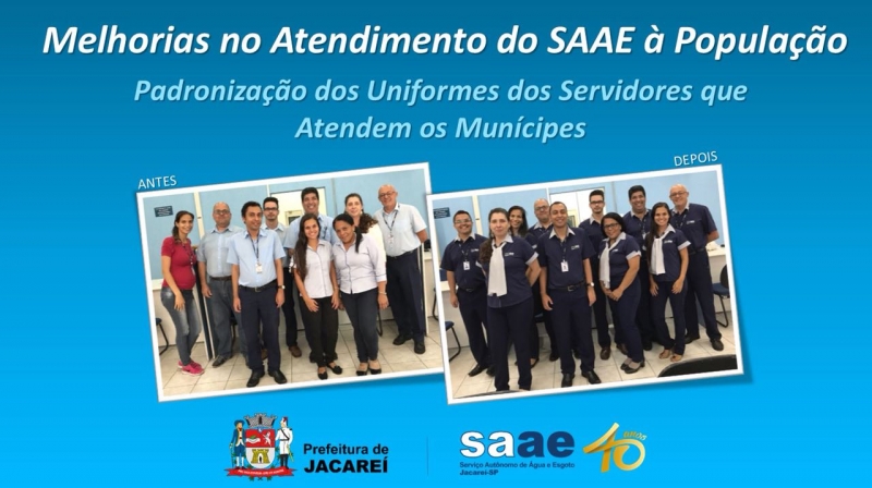 PADRONIZAÇÃO DOS UNIFORMES DOS SERVIDORES