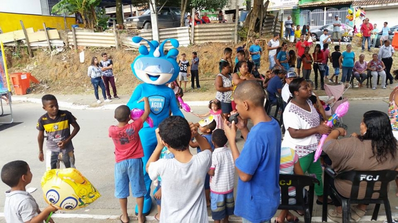 O SAAE PARTICIPOU DO EVENTO NO BAIRRO 1º DE MAIO