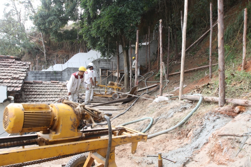 SAAE faz obra para preservar área no entorno do novo reservatório