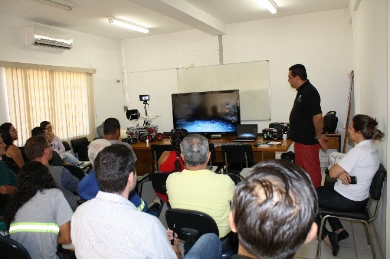 SAAE CONCEDE PALESTRA SOBRE INSPEÇÃO ROBÓTICA DE ESGOTO REVVOR