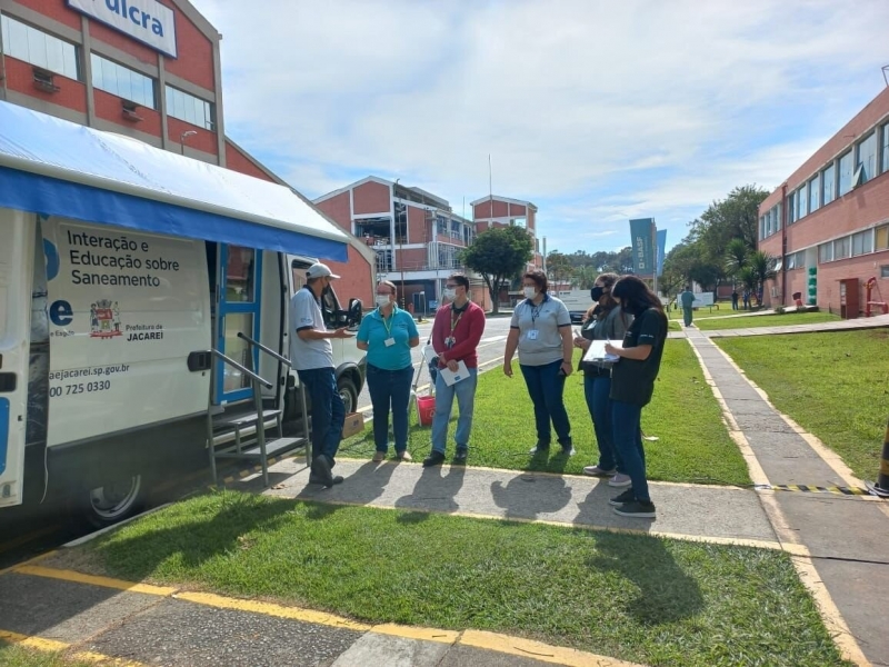 SAAE realiza ações educativas na empresa BASF durante Semana do Meio Ambiente